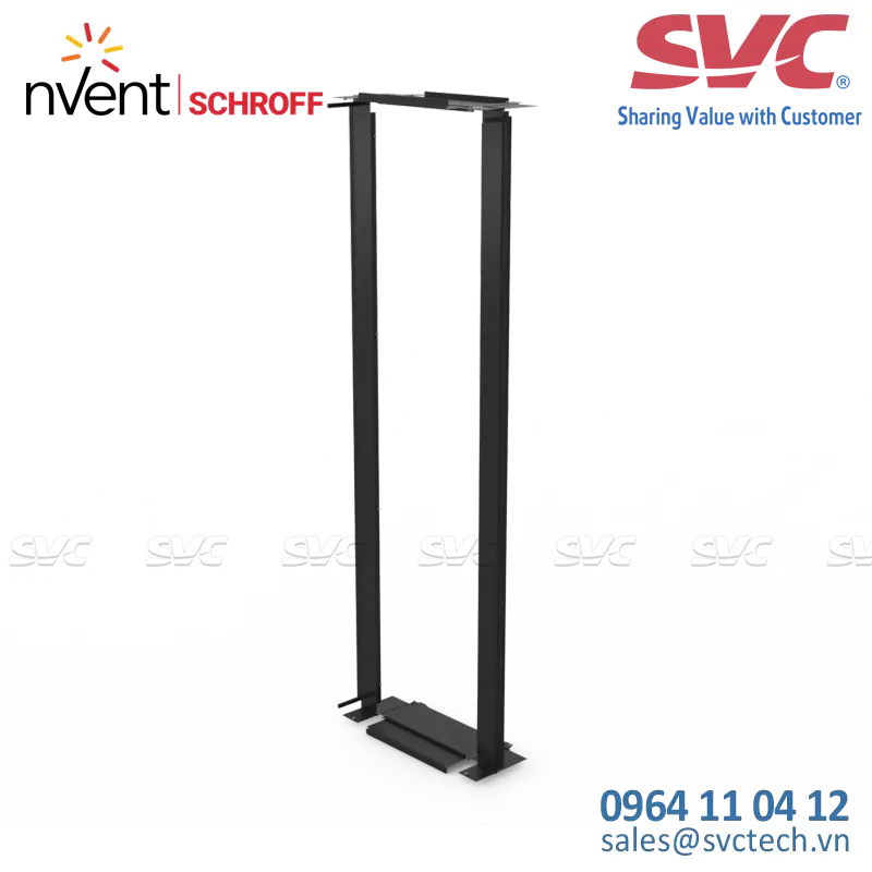 Varistar CP Air Separation Blanking Cover, Width 800 mm, RAL 7021, 52 U, 2450H - 21630-143
