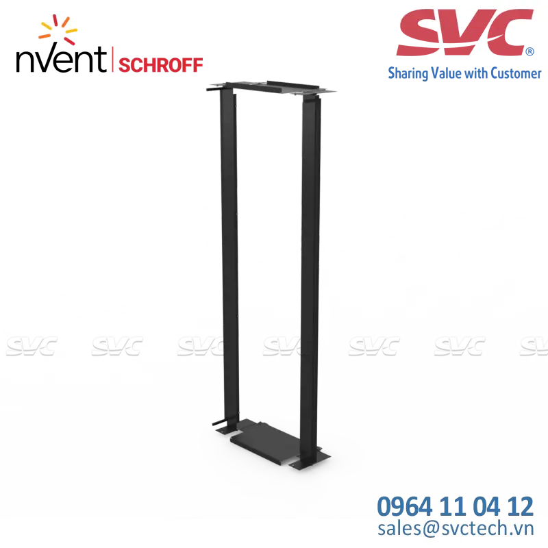 Varistar CP Air Separation Blanking Cover, Width 800 mm, RAL 7021, 47 U, 2200H - 21630-142