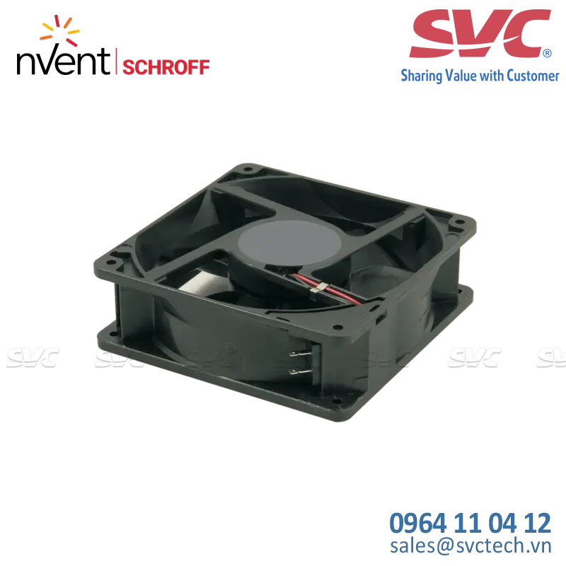 AC Fan, 230 VAC, 119 x 119 x 25 mm, 108 m³h - 20700-001