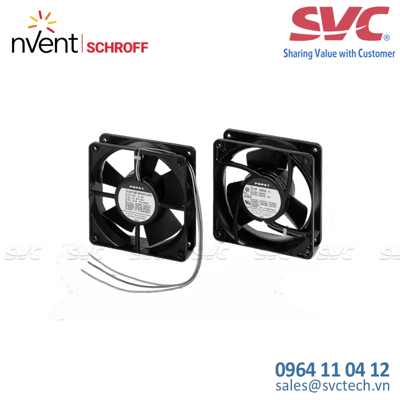 DC Fan, 12 V, 119 x 119 x 32 mm, 138 m³h - 60713-600