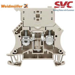 Cầu đấu dây Domino dạng bắt vít kèm cầu chì - WSI 6
