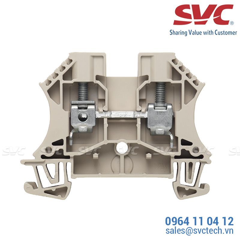 Cầu đấu dây domino thường Feed-through - WDU 6