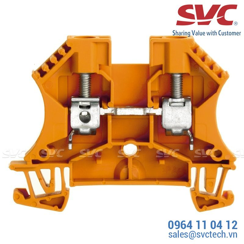 Cầu đấu dây domino thường Feed-through - WDU 6 OR
