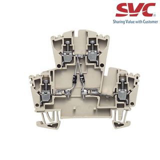 Cầu đấu dây Domino dạng bắt vít - WDK 25 2D 2A