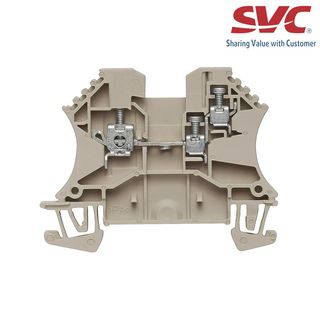 Cầu đấu dây domino thường Feed-through - WDU 25/15/ZR