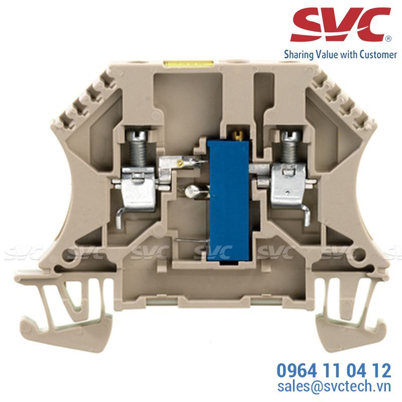 Cầu đấu dây Domino dạng bắt vít - WDUL 4/500K