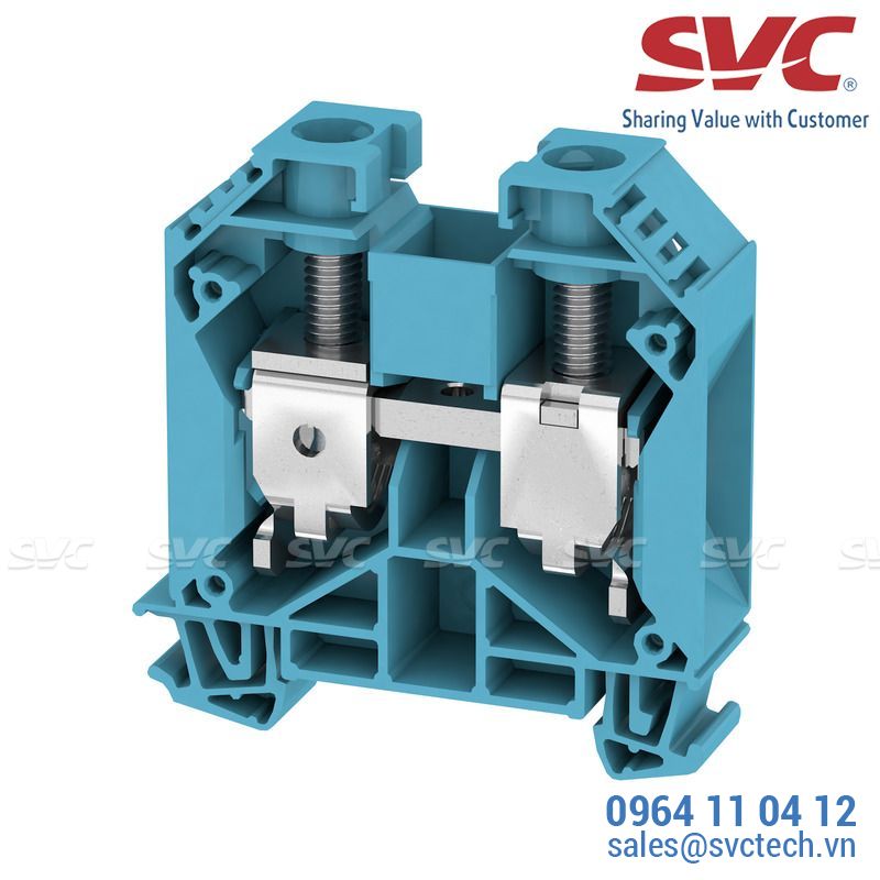 Cầu đấu dây domino thường Feed-through - WDU 35/ZA BL