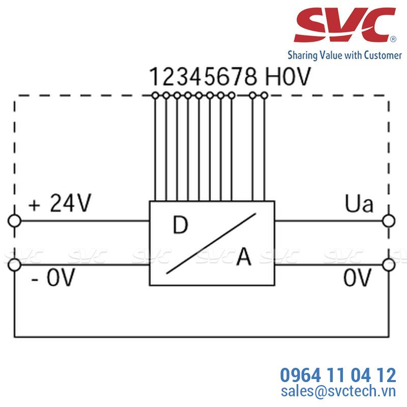 Bộ chuyển đổi tín hiệu - RS D8-U +-10V