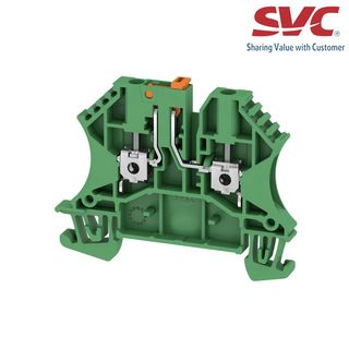 Cầu đấu dây Domino dạng bắt vít có dao cách ly - WTR 25 GN