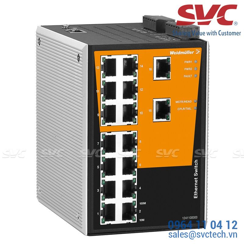Bộ chia mạng Managed Switch - IE-SW-PL16M-16TX