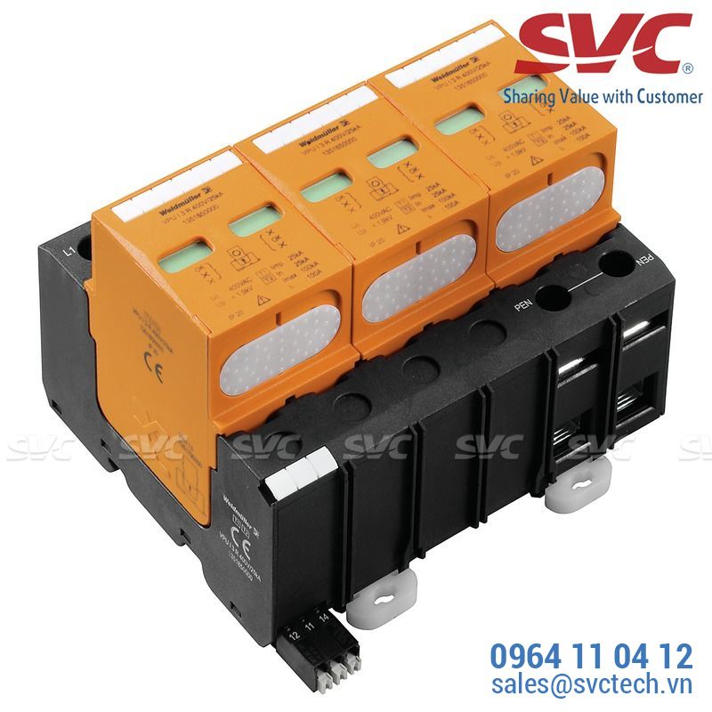 Chống sét lan truyền nguồn AC - VPU I 3 R 400V/25KA