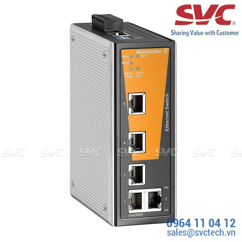 Bộ chia mạng Managed Switch - IE-SW-VL05M-5TX