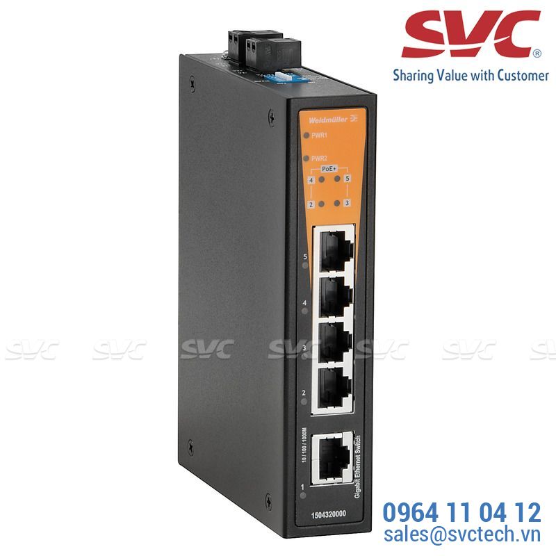 Bộ chia mạng Unmanaged Switch - IE-SW-BL05T-1GT-4GTPOE
