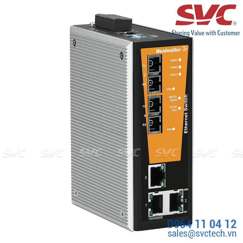 Bộ chia mạng Managed Switch - IE-SW-VL05MT-3TX-2SC
