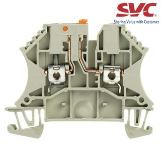 Cầu đấu dây Domino dạng bắt vít có dao cách ly - WTR 25 STB23
