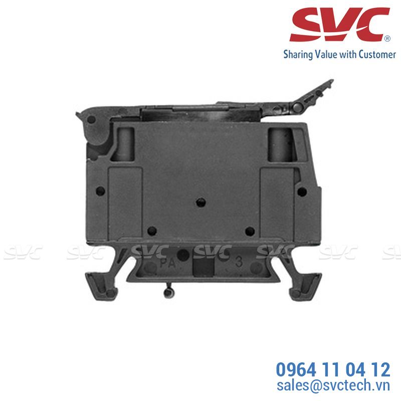 Cầu đấu dây Domino dạng bắt vít kèm cầu chì - WSI 4/LD 60-150V AC/DC