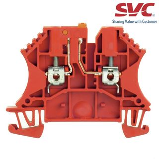 Cầu đấu dây Domino dạng bắt vít có dao cách ly - WTR 25 RT