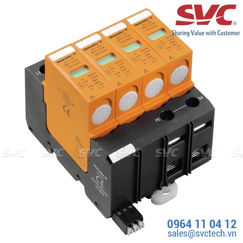 Chống sét lan truyền nguồn AC - VPU II 4W+G WYE 277V R