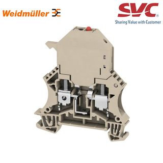 Cầu đấu dây Domino dạng bắt vít kèm cầu chì - WSI 6/LD 10-36V LLC