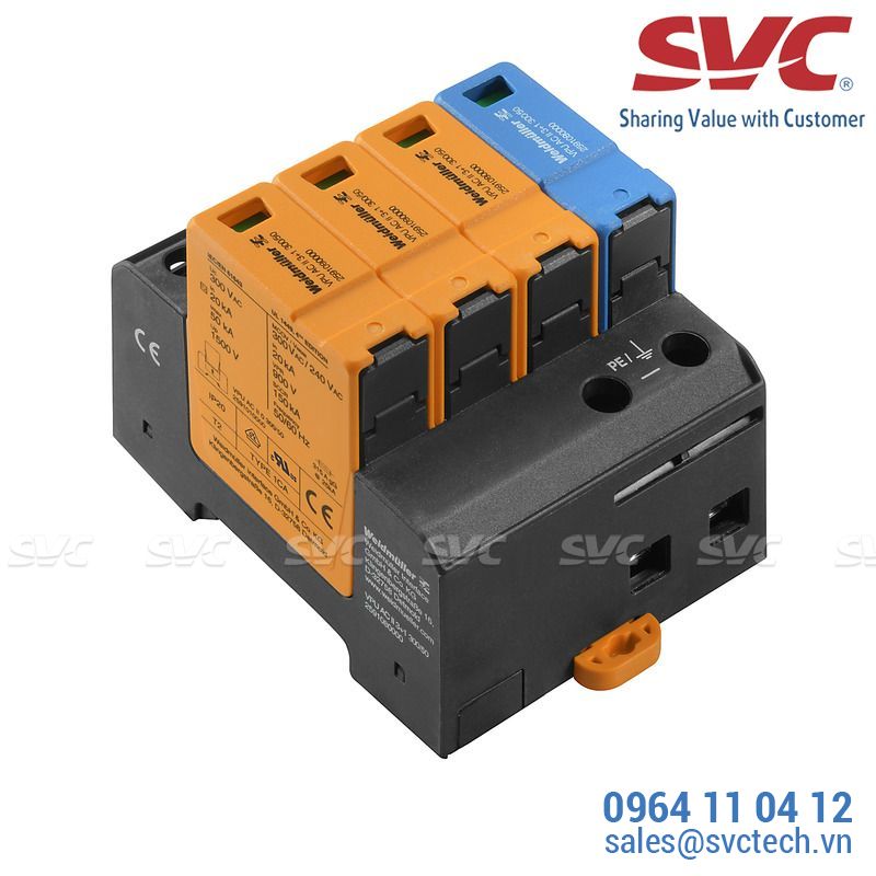 Chống sét lan truyền nguồn AC - VPU AC II 3+1 300/50