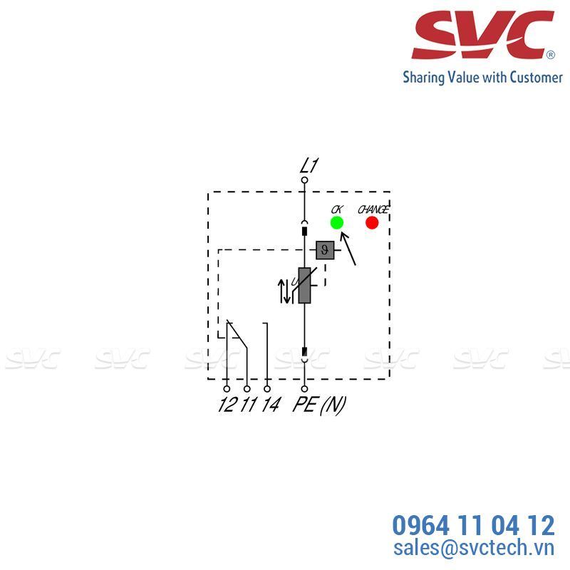 Chống sét lan truyền nguồn AC - VPU AC I 1 R 300/125