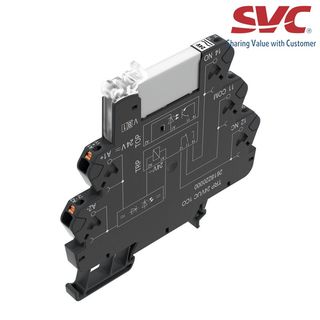 PLC Relay (Rơ le mỏng) kết nối dạng cắm - TRP 60VUC 1CO