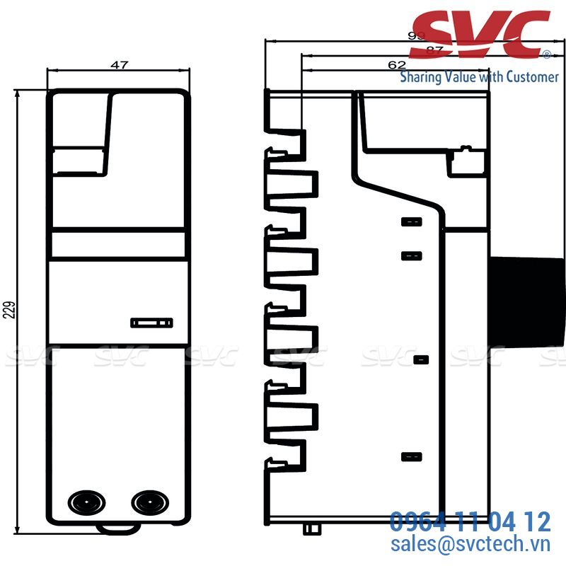 Chống sét lan truyền nguồn AC - VPU ZPA I 3+1 300/12,5