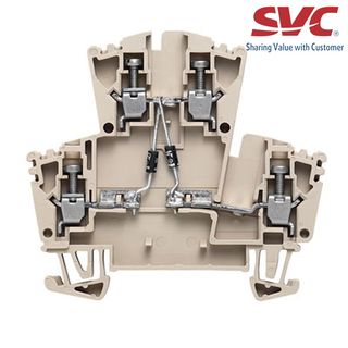 Cầu đấu dây Domino dạng bắt vít - WDK 25 2D 1A