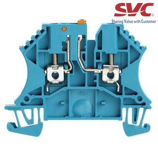 Cầu đấu dây Domino dạng bắt vít có dao cách ly - WTR 25 STB23 BL