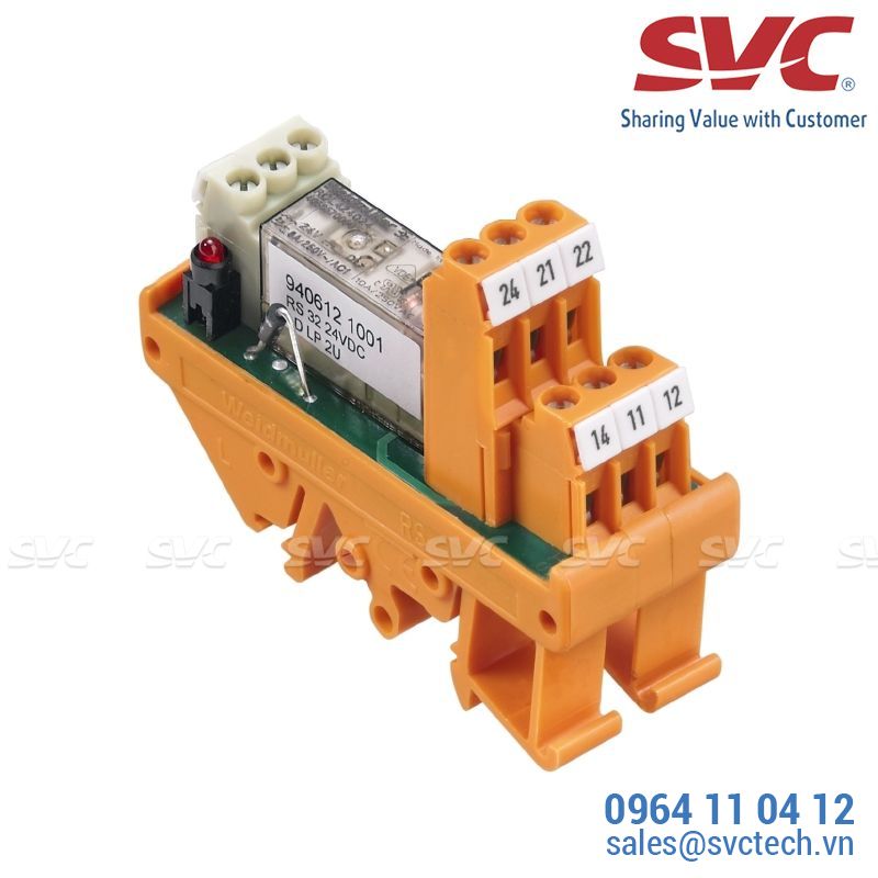 Relay (Rơ le) PCB RS Series 2 CO - RS 32 24VDC LD LP 2U